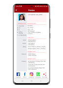 برنامه‌نما Bio Data Maker عکس از صفحه