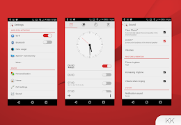 Black Red Premium Theme screenshot 5