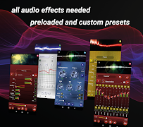 Audio Visualizer Music Player تصوير الشاشة 2