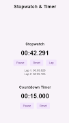 Stopwatch - Timer screenshot 1