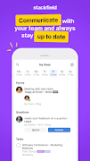 برنامه‌نما Stackfield عکس از صفحه