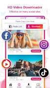 Poster HD Video Downloader Save Video
