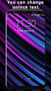 2 Schermata Multicolored Lock Screen