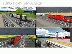Euro Train Simulator: Game اسکرین شاٹ 6