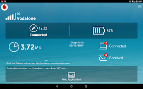 Vodafone Pocket WiFi® Monitor imagem de tela 5