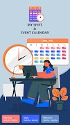 My Shift & Event Calendar постер