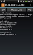 GPS Track Browser - Free screenshot 2