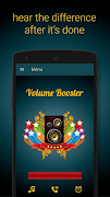 Volume Booster syot layar 2