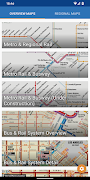 LA Metro Maps ポスター