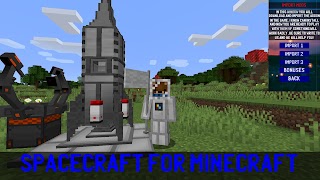 برنامه‌نما Spacecraft Mod Minecraft PE عکس از صفحه