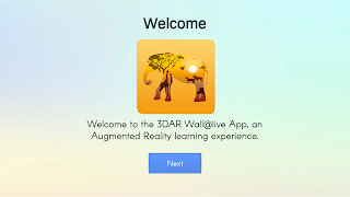 3DAR Wall@live penulis hantaran