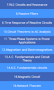 Electrical Engineering MCQs (+ capture d'écran 3