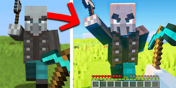 Animation mod Minecraft addon ポスター
