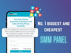 برنامه‌نما SMM INSIDE عکس از صفحه