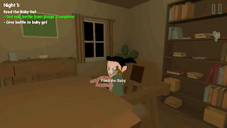 Scary Baby Girl in The Creepy Yellow House 3D 截图 6