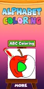 Alphabet Coloring पोस्टर