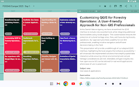 FOSS4G Europe 2025 Program ảnh chụp màn hình 7