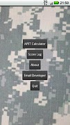 APFT Calc w/ Score Log ad-free captura de pantalla 1