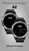برنامه‌نما Analog Watchface A2 عکس از صفحه