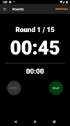 Workout timer - interval tabat captura de pantalla 2