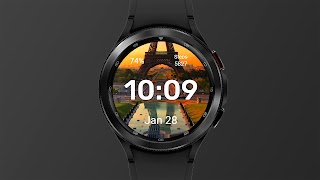 Watch Face sunset in Paris 截图 4