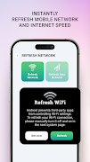 برنامه‌نما Network Signal Refresh & Test عکس از صفحه