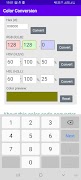 Color code conversion app captura de pantalla 4