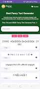 Fancy Text Generator Screenshot 5