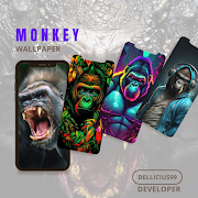 Monkeys Wallpaper ポスター