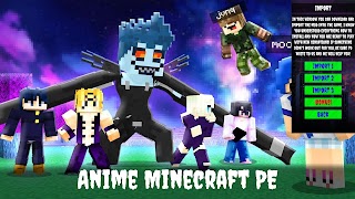 Anime Mod for Minecraft PE постер