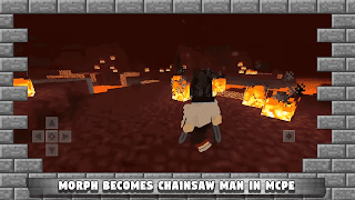 MCPE Chainsaw man Mod screenshot 3