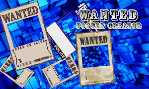 پوستر Wanted Poster Creator