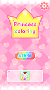 앱들엄마 공주색칠놀이 - 어린이 색칠공부 Ekran Görüntüsü 1