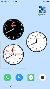Analog Clock Widget Plus-7 imagem de tela 6