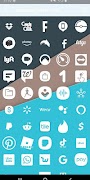 RootJunky White Icons poster