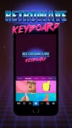 Fundo do Teclado Retrowave imagem de tela 3