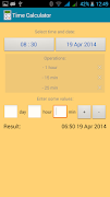 پوستر Time calculator