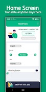 برنامهنما QuickTrans - Quickly and Instantly Translate عکس از صفحه