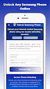 Unlock Samsung Phone SIM capture d'écran 1