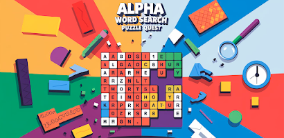 Alpha Word Search Puzzle Quest poster