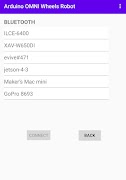 Arduino OMNI Wheels Bluetooth capture d'écran 1