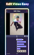 Glowing video, video maker 스크린샷 4