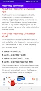Frequency Conversion - hertz 截圖 2