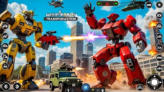 Robot Transform Car Games 3D capture d'écran 1