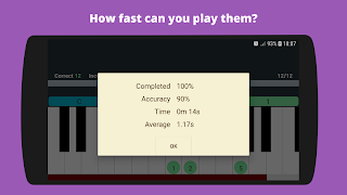 Jazz Piano Interval Trainer скриншот 2
