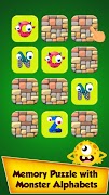 Alphabets Memory Monster スクリーンショット 3