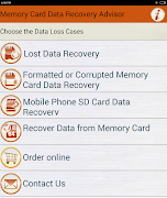 برنامه‌نما Memory Card Recovery & Repair  عکس از صفحه