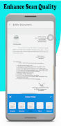 برنامه‌نما PDF Scanner - Document Scanner عکس از صفحه