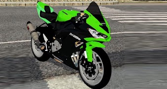 Bussid Mod Motor Ninja Mbois screenshot 1