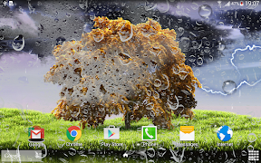 4 Schermata Spring Storm Live Wallpaper